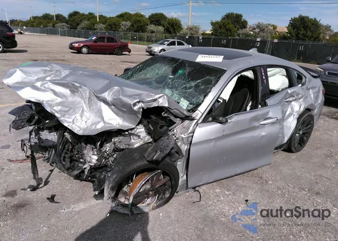 2017 BMW 430I Gran Coupe из США, поврежденный, VIN WBA4F7C56HG786712